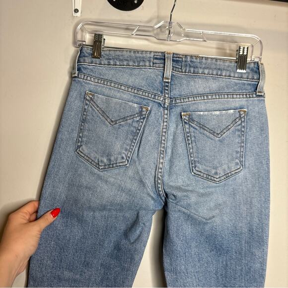 Derek Lam 10 Crosby Gia Mid Rise Cropped Flare Jean - Picture 4 of 10